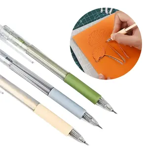3 in 1 Craft Knife Pen, 1 Count Portable Sliding Paper Cutter Pen, DIY Craft Knife Pen for Scrapbooking, Journaling, Gift Wrapping, Portable Multipurpose Knives