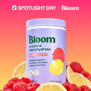 Bloom Nutrition Creatine Monohydrate Powder (40 Servings) - Supports Energy, Cognitive Health, Hydration & Post Workout Muscle Recovery - Creatine for Women