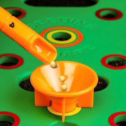 Seeding Square Garden Seed Spacing Tool Set - Make gardening less stressful, maximize your garden space and take the guesswork out of garden planning.