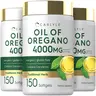Carlyle 3 Pack of Oregano Oil 4000mg - 150 Softgels - Non-GMO & Gluten Free Formula