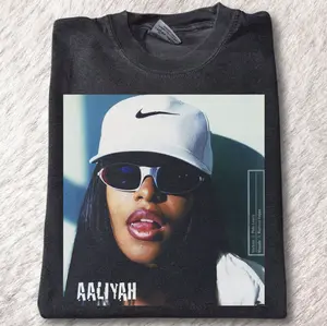 Retro 90's Aaliyah T-Shirt, Aaliyah Homage Graphic Unisex Sweatshirt ,Actress Sweatshirt, Retro 90's Fans  ,R&B Gift