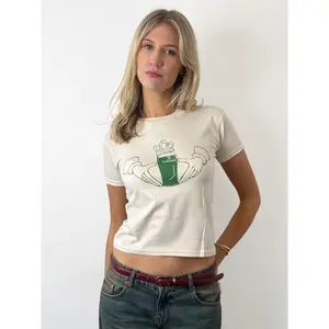 St Patricks Day Claddagh baby tee