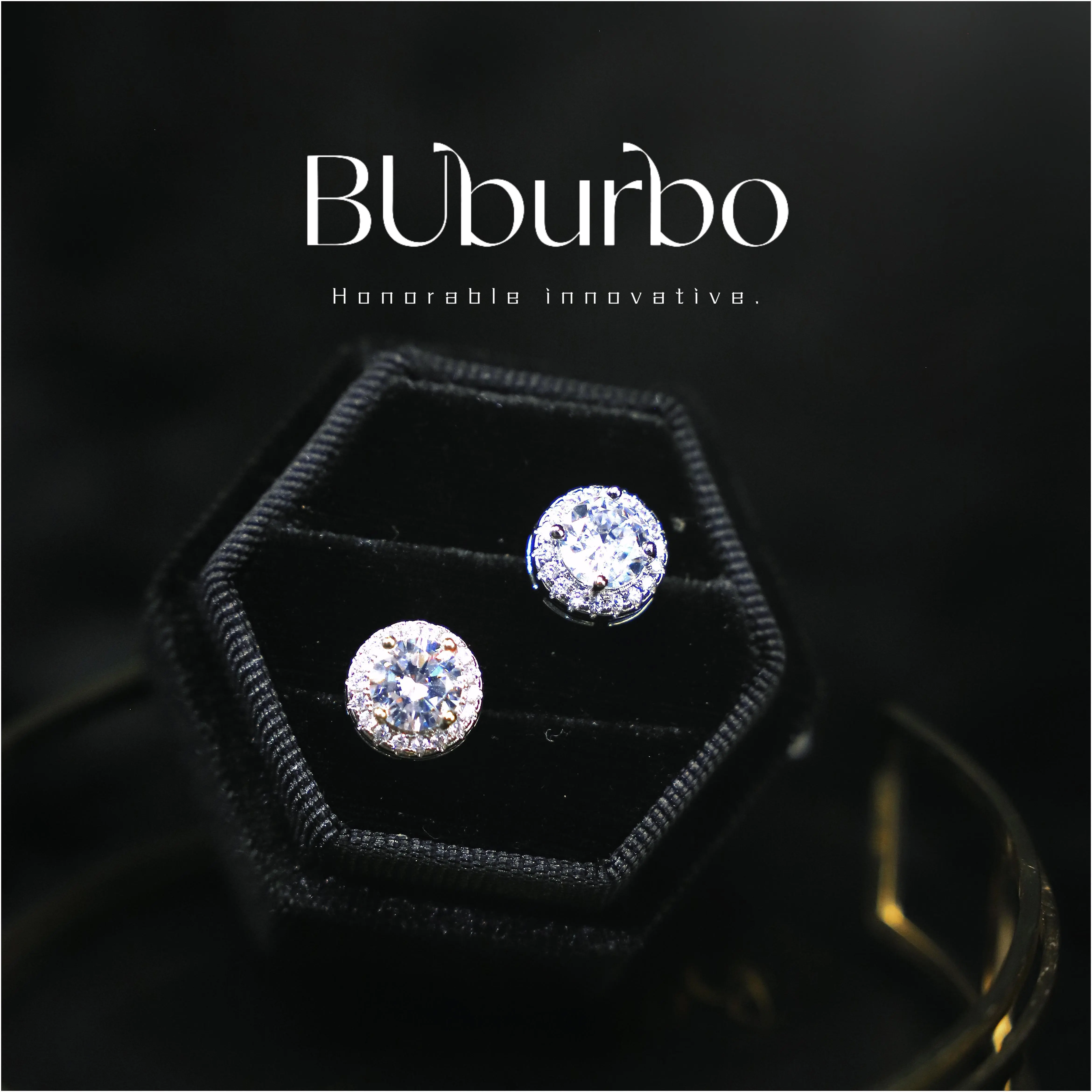【Must be】S925 Silver Premium Round Moissanite-Style Stud Earrings - New Drop, 1CT Option | Fan/Green/Purple/Black/Blue/Colorful Styles | Elegant Timeless Earrings Gift for Men & Women | dealsforyoudays Gift, Men's Earrings, Moissanite Earring