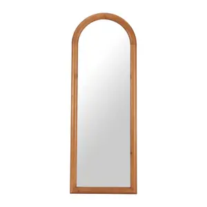 Tur Mirror Natural | Modern Architectural Wood Framed Mirror