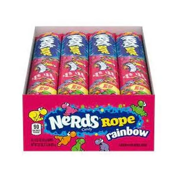 Nerds Rope Rainbow 24 count