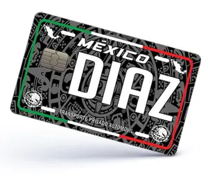 Diaz Credit Card Skin Cover Vinyl Stickers (4 Pack) -Mexican Decal Mexico Car Plate adhesive Diaz