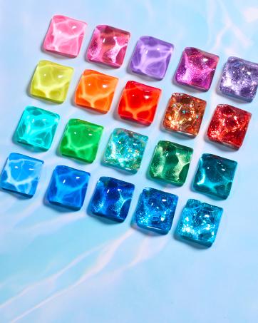 Beetles Jelly Gel Nail Polish Set, Jelly Pink Milky White Red Black Blue Green Silver Cat Eye Base Glitter Glossy Matte Top Coat Crystal Ice Collection French Nails Gift for Women