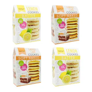 Spring Cake Batter Cookies: Carrot and Lemon Cake - 4 Pack