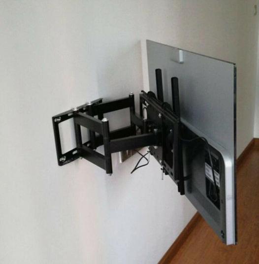 Articulating Full Motion TV Wall Mount Swivel Tilt For 32 42 47 50 55 60 65 70"