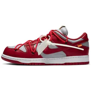 Nike Off-White x Dunk Low 'University Red'