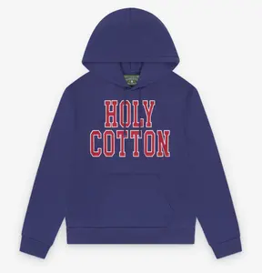 Denim Tears Holy Cotton Navy Pullover Hoodie Size XXL