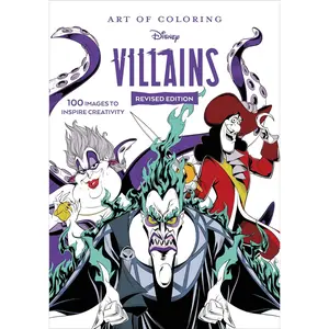 Disney Villains Coloring Book – Dark & Magical Disney Art - Paperback