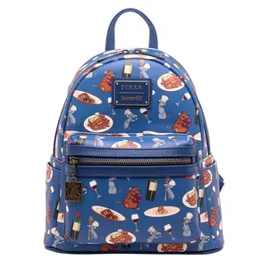 Loungefly Disney Pixar Ratatouille Remy and Emile Allover Print Mini Backpack
