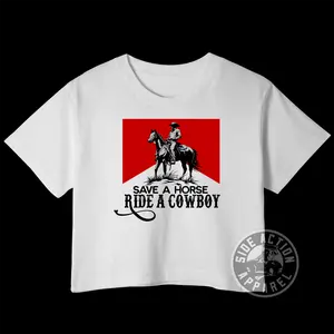 Save a Horse - Crop Top