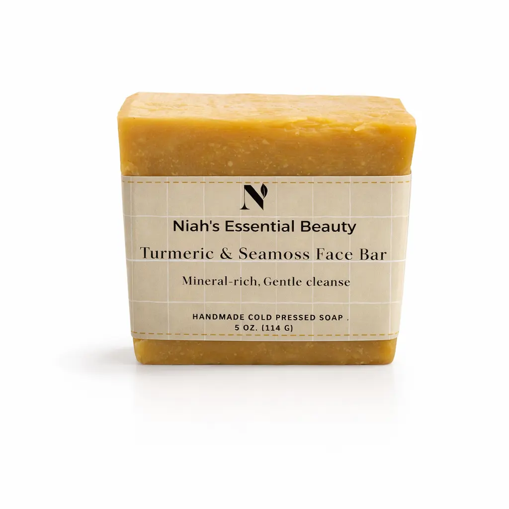 Turmeric & Seamoss Face Bar