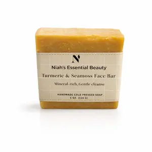 Turmeric & Seamoss Face Bar