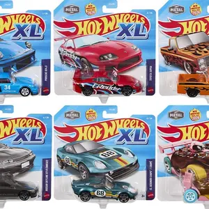 Hot Wheels XL Vehicles 1:43 Scale 2026 Mix 1 - Metal Series Collectible Cars for Kids and Collectors