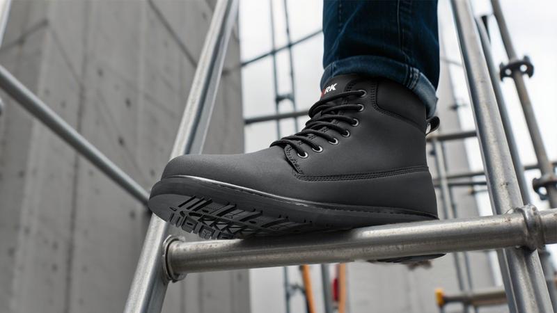 LARNMERN Men's Winter Waterproof Work Boots Genuine Leather Warm Lightweight Slip-Resistant Anti-Slip Durable Sole Comfortable Fit