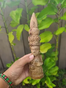 Iroke Ifa tapper Babalawo propitiation tool Campana de Orula Hand made Orunmila message Nigerian model