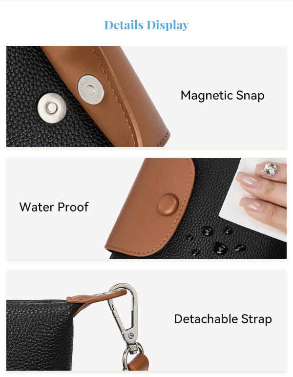 BOSTANTEN Small Crossbody Bags for Women Top Handle Purse Vegan Leather Shoulder Handbags for Daily, Travel