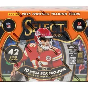 2025 Panini Select Football Hobby Mega Box