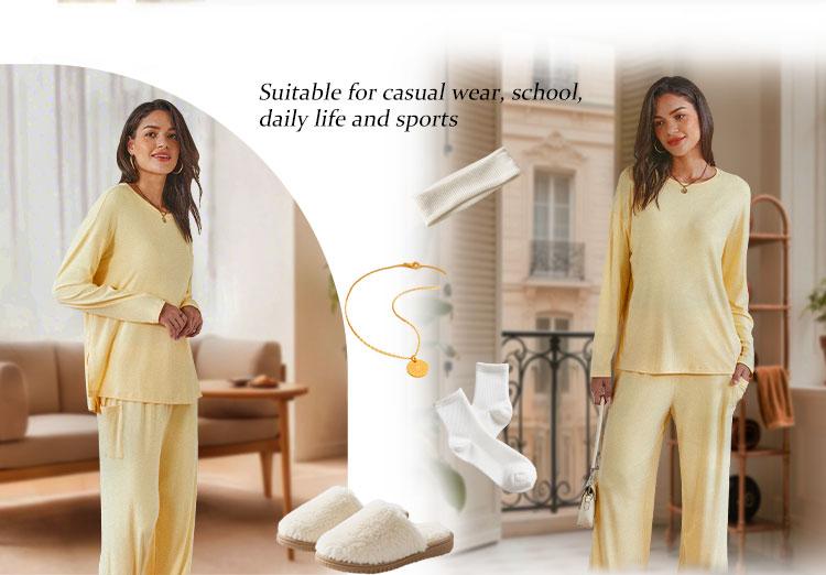 Trendy Queen Two Piece Sets For Women Fall Fashion Lounge Matching Set 2025 Travel Vacation Airport Outfits Clothing