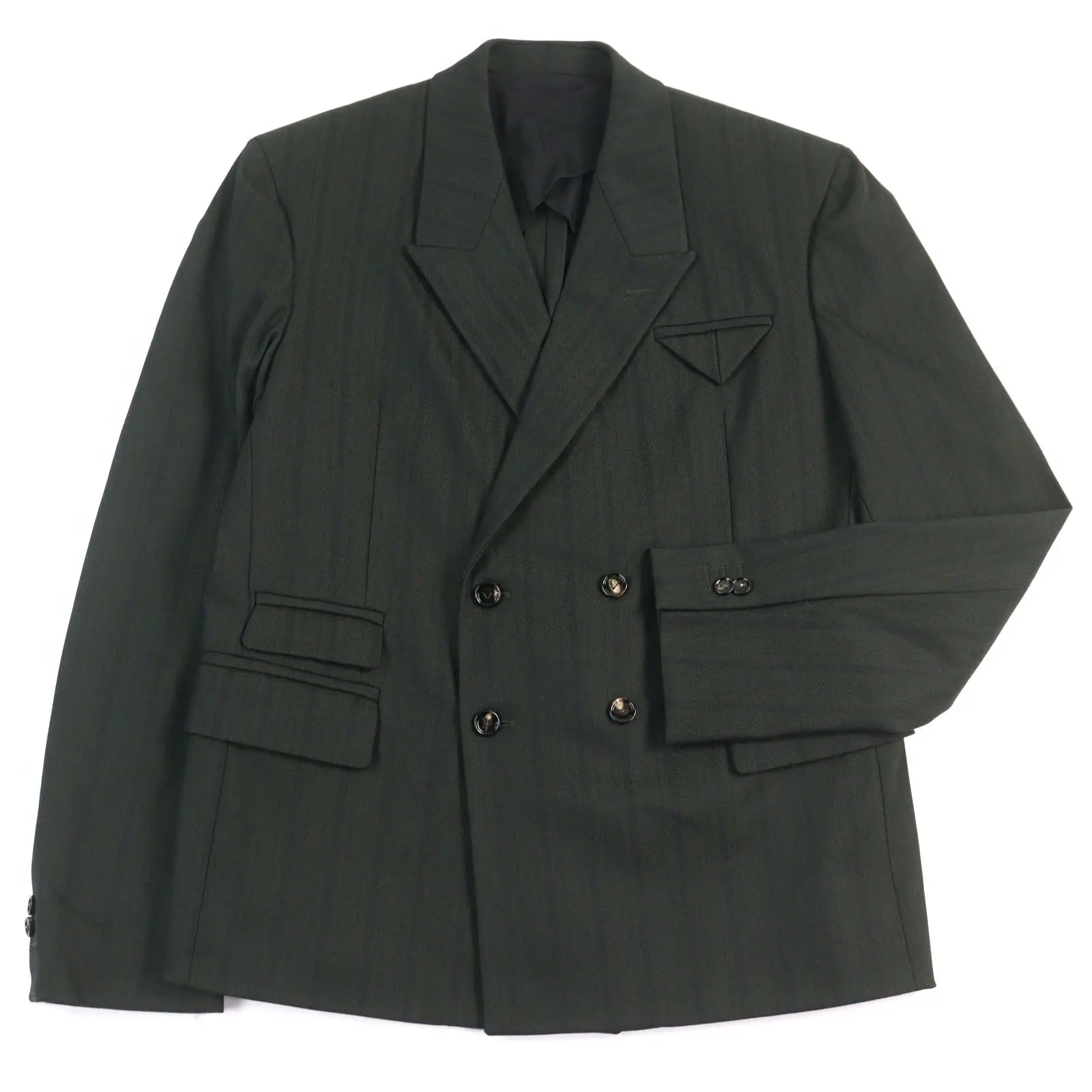Pre-owned BOTTEGA VENETA Others Small Leather Goods Tech Herringbone Stripe Jacket