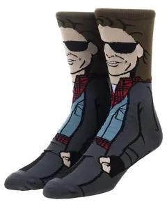 Breakfast Club Teen Movie John Bender 360 Character Collection Crew Socks Socks Adult Crew Socks 1 Pair