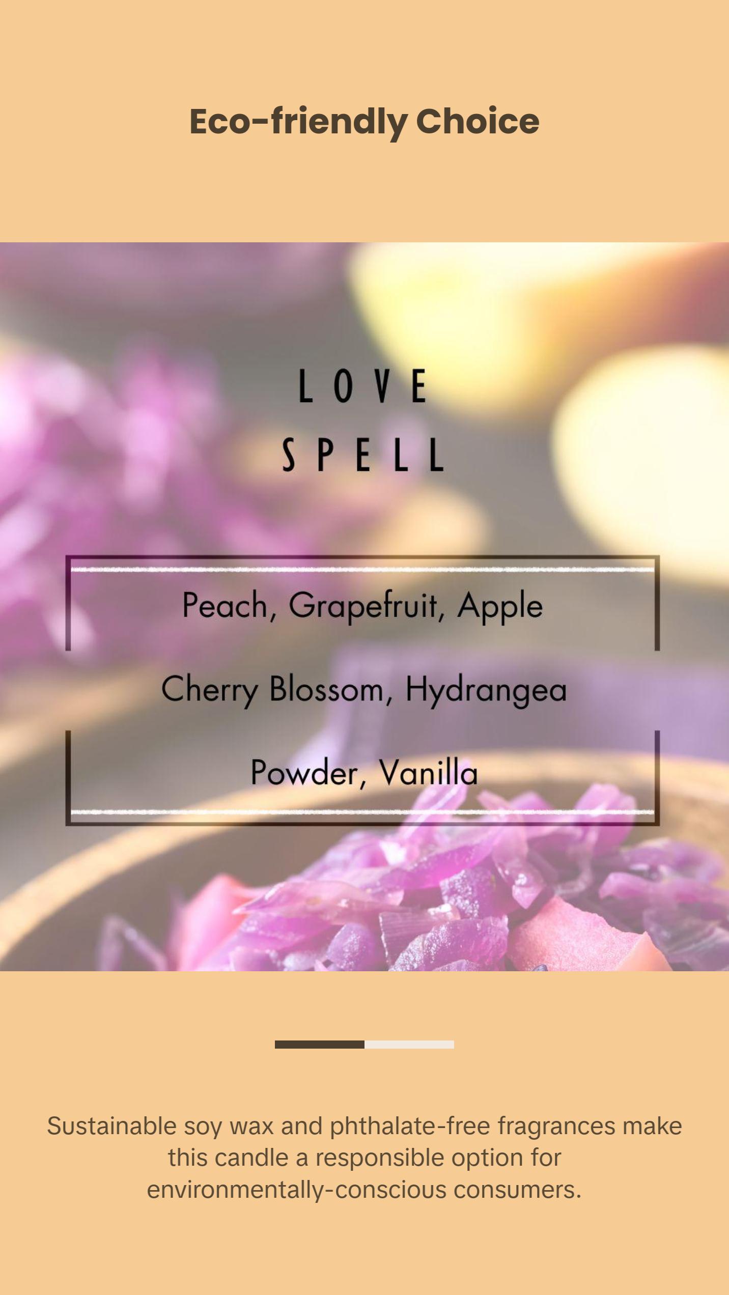 Love Spell Candle