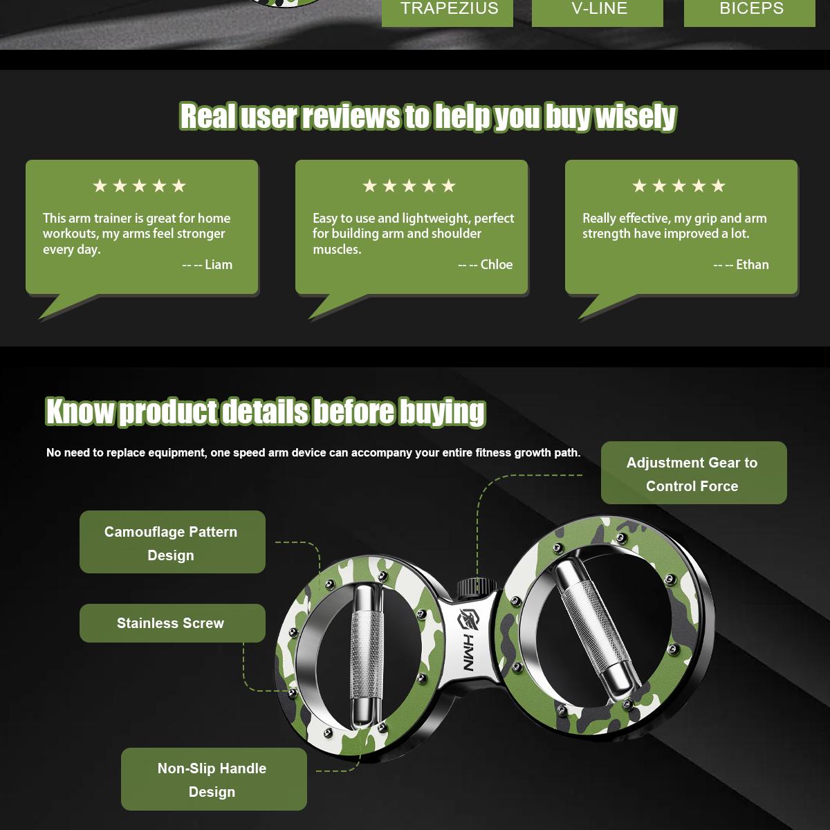 【Featured TikTok Products】HMN Adjustable Resistance 360-Degree Rotatable Forearm Exerciser | Premium Stainless Steel Hand Strength Training Device Multi-Functional Burn Machine for Home Gym Workouts | Valentine's Day Special Sale 【Featured TikTok Products】HMN Adjustable Resistance 360-Degree Rotatable Forearm Exerciser | Premium Stainless Steel Hand Strength Training Device Multi-Functional Burn Machine for Home Gym Workouts | Valentine's Day Special Sale