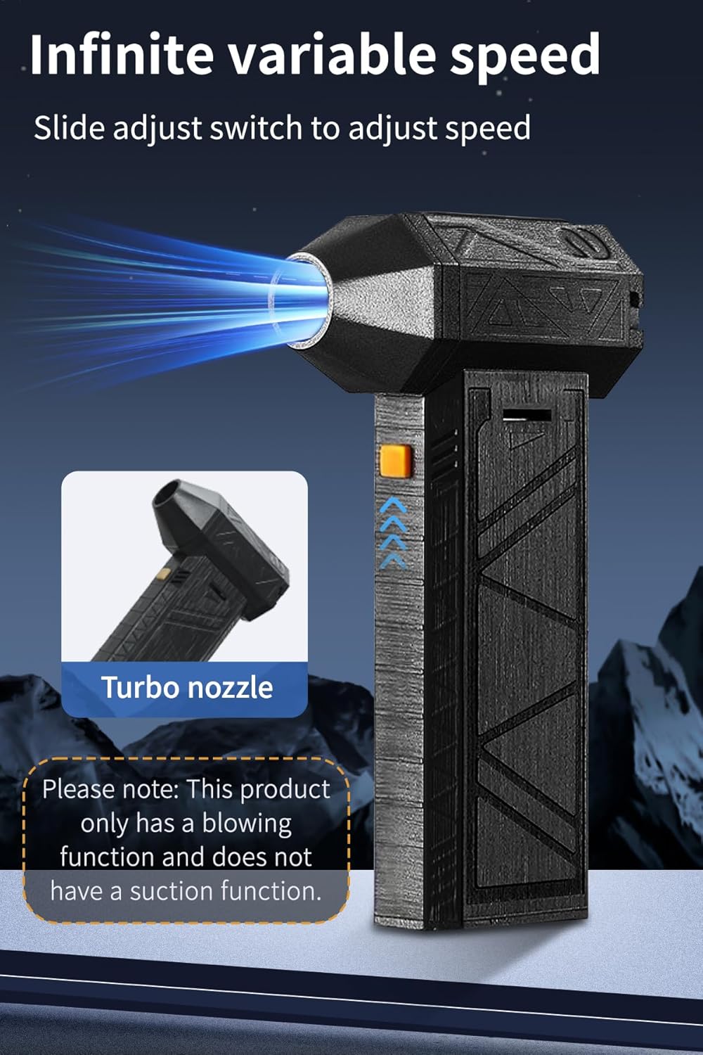 130000RPM Cordless Electric Air Duster & Handheld Snow Blower, Pure Copper Motor Turbo Jet Fan, Type-C Rechargeable Adjustable Gears Portable Blower, for Snow, Dust, Debris, Pet Hair, Leaf Removal & Car Drying, PC Car Home Garden Cleaning, Gifts for Men 130000RPM Cordless Electric Air Duster & Handheld Snow Blower, Pure Copper Motor Turbo Jet Fan, Type-C Rechargeable Adjustable Gears Portable Blower, for Snow, Dust, Debris, Pet Hair, Leaf Removal & Car Drying, PC Car Home Garden Cleaning, Gifts for Men