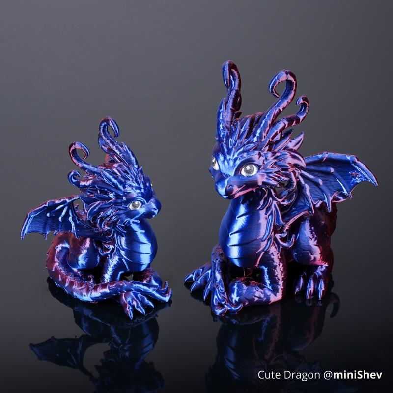 Bambu Lab PLA Silk Dual Color, 3D Printing Filaments and Materials