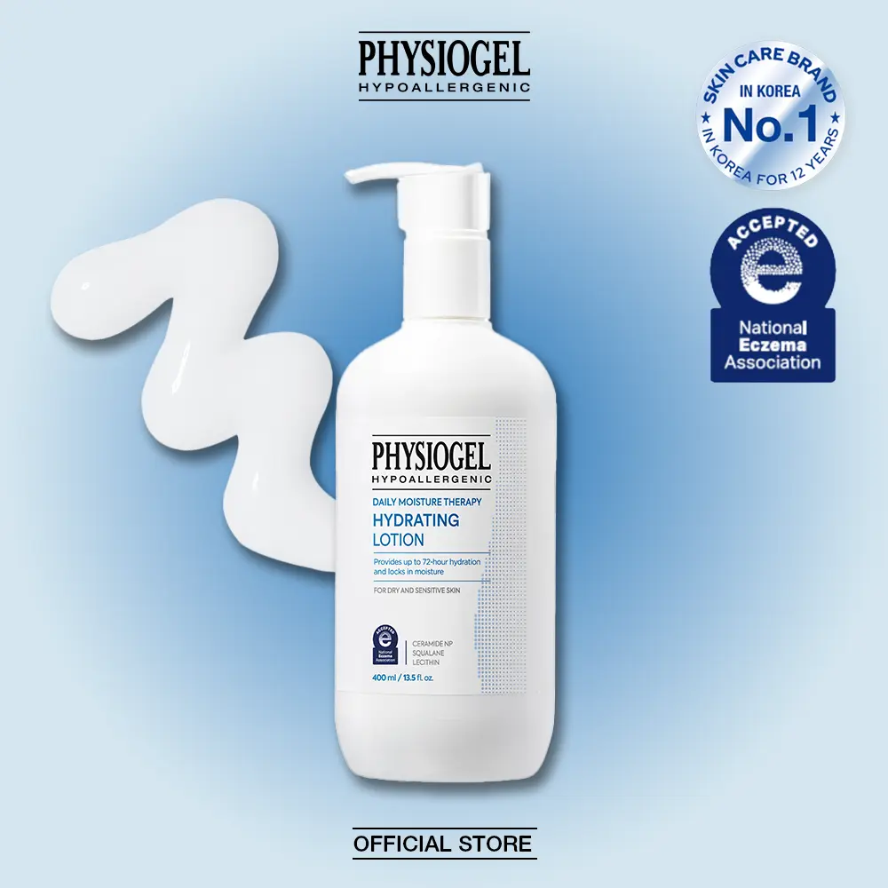 [PHYSIOGEL Official] DMT Body Lotion - 72Hr Hydrating Body Moisturizer, Hypoallergenic & Gentle for Sensitive Skin & All Family, Daily Body Care Solution, Korean Skincare, Ceramide, Glycerin, Squalane