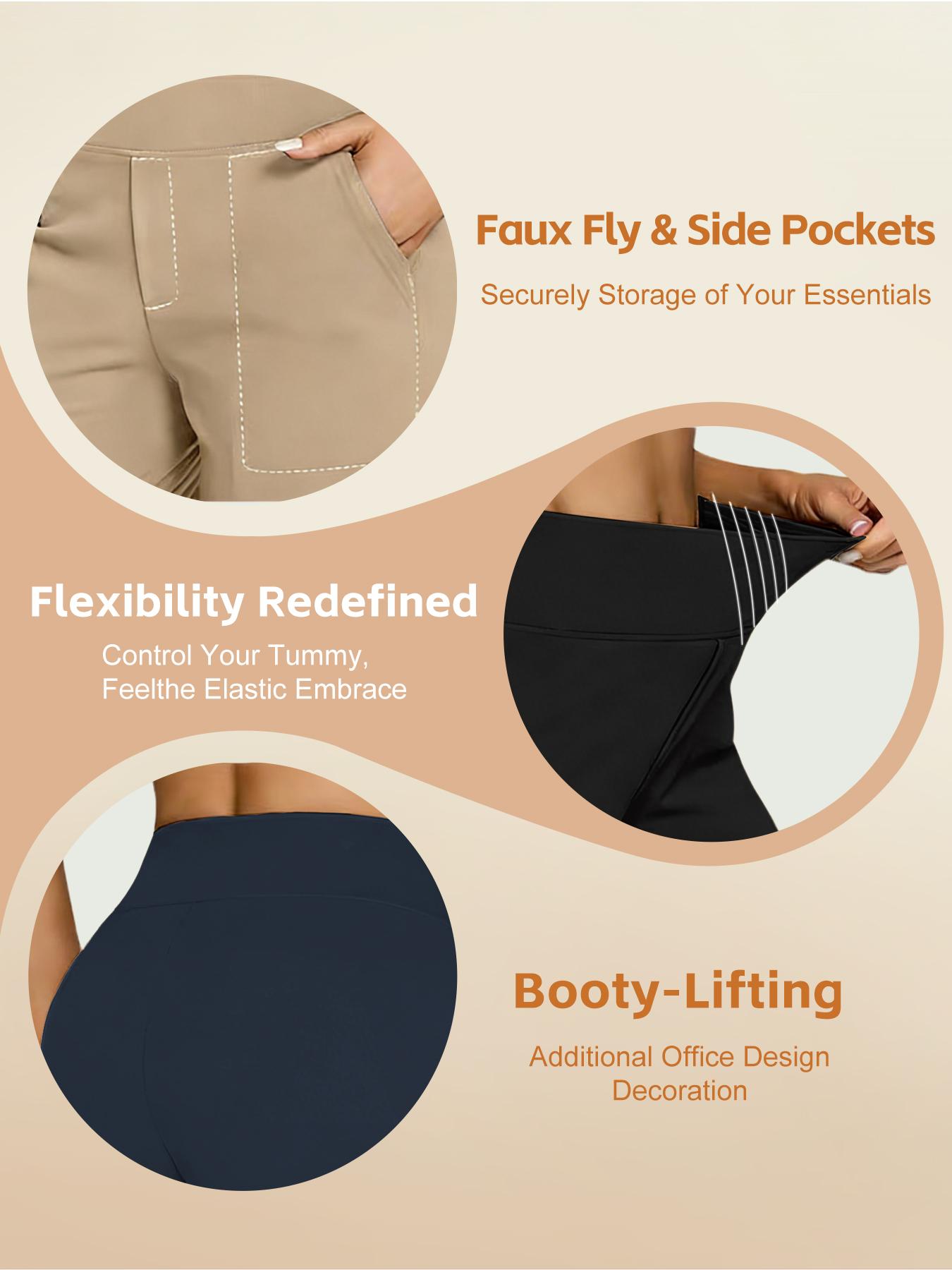 AOTILIUS 3-Pack Women's Yoga Pants Wide Leg High Waisted With Pockets Sweatpants Loose Cozy Comfy Sports Athletic Lounge Casual Basic Womenswear SpringStatements
