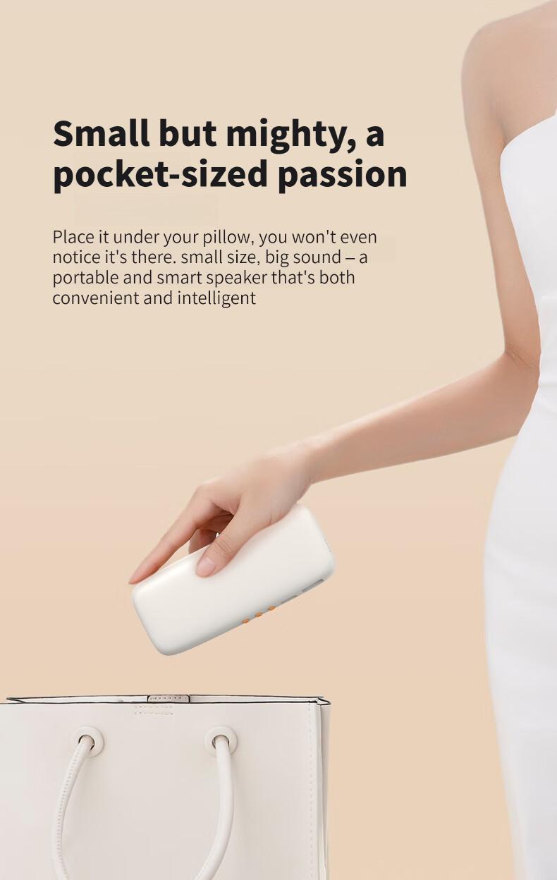 Under Pillow Speakers for Sleeping Bluetooth 6.0, 3D White Noise, Soft Immersive Sound Field, Pillow CD Player for Bedtime Music & Audiobooks, Headphone-Free Sleep Speaker, Volume Control & Sleep Timer, Side Sleeper Friendly, Compatible with Android & iOS