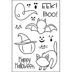 Crafts & Sewing The Stamps of Life halloween2build Clear Stamp Set