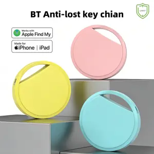 Mini GPS Key Finder Tag, Global Locator Anti-Lost Keychain, Support Find My Application decorative