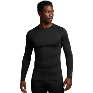HEEDFIT Men’s Long Sleeve Performance T-Shirt  | 100% Polyester Quick-Dry, Moisture Wicking Active Tee