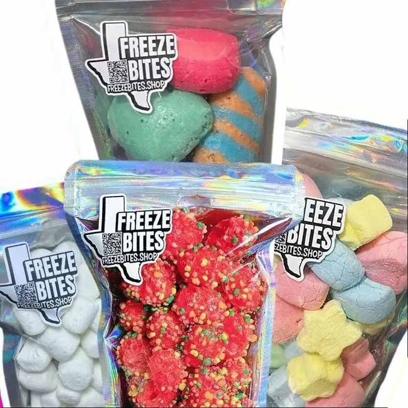 Quadruple Freeze‑Dried Variety Pack — 4 Different Candies (Pebbles, Twisty Heads, Marshmallows, Charm‑mallows)