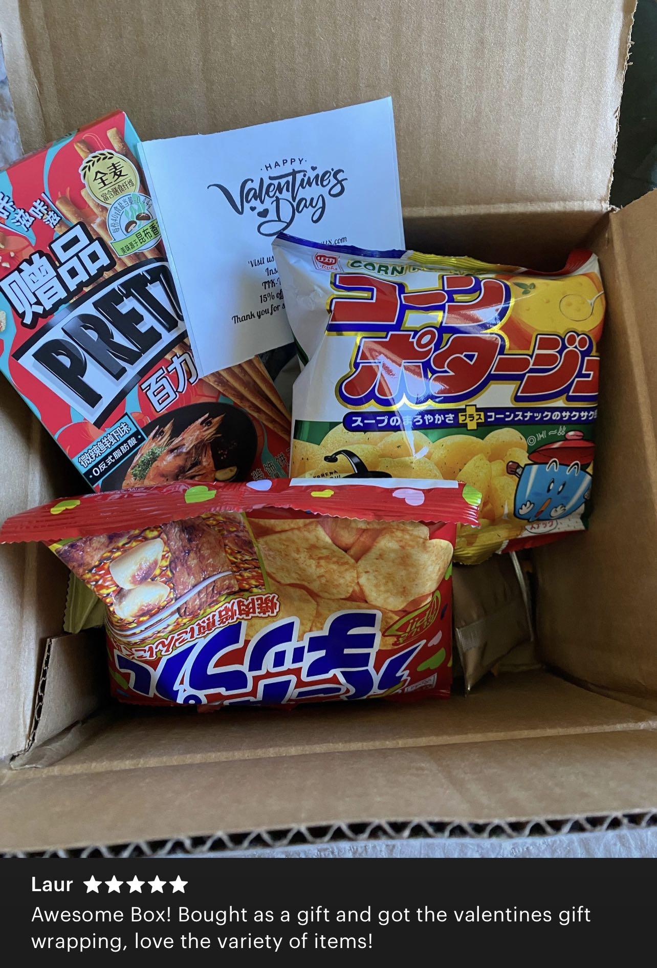 Asian Snack Boxes - Multi Sizes Gift Set with 20-31 Full & Sampler Snacks Ramen Candies Drinks for Sweet Savory Lovers Asian Snack Boxes - Multi Sizes Gift Set with 20-31 Full & Sampler Snacks Ramen Candies Drinks for Sweet Savory Lovers