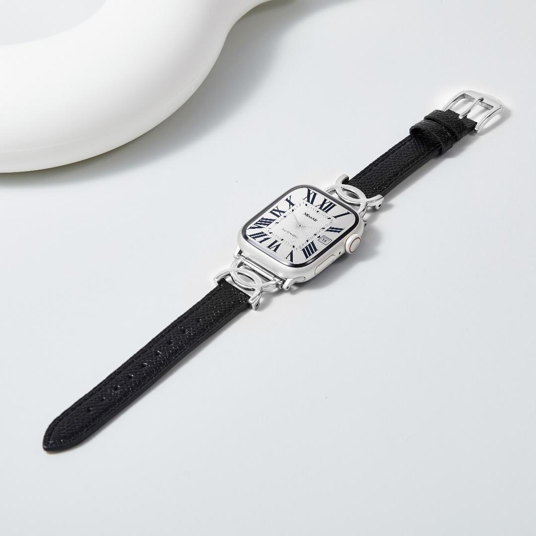 MISSAIR Leather Band Compatible with Apple Watch Series 11-1 SE Ultra - Slim, Stylish, Everyday Replacement Strap Elegant Design Wristband for Women MISSAIR Leather Band Compatible with Apple Watch Series 11-1 SE Ultra - Slim, Stylish, Everyday Replacement Strap Elegant Design Wristband for Women