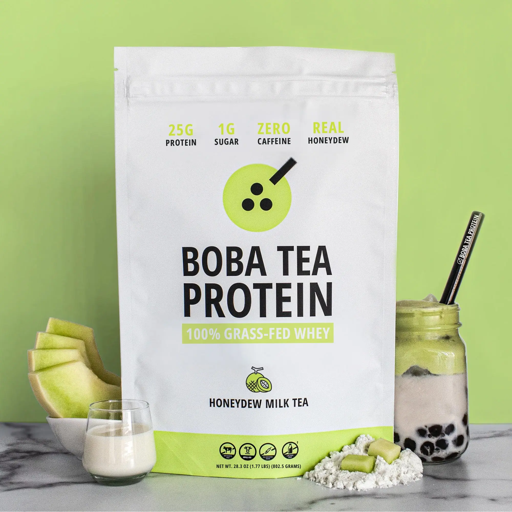 Honeydew Milk Tea Whey Protein
