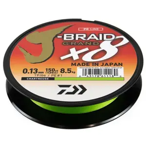 Daiwa J-Braid X8 Grand Braided Line