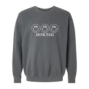 Smile Austin Texas Washed Sweatshirt