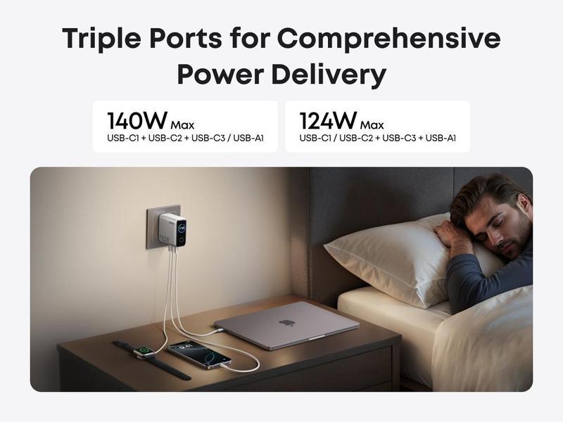 [Live Only]Anker Nano Power Bank, 10,000mAh Portable Charger and Anker 140W Laptop Charger, 4-Port Multi-Device Charging and ANKER 25000mAh 165W USB-C Power Bank