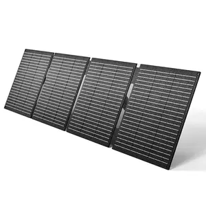 MARBERO 100W Portable Solar Panel 100 Watt 20V Foldable Solar Panel Charger for Power Station QC3.0 USB & DC Output >23% High Efficiency IP68 Waterproof for Camping Outdoor Home RV Blackout Cloudy