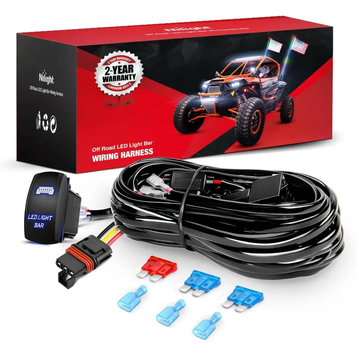 16# LED Light Bar-2 Leads