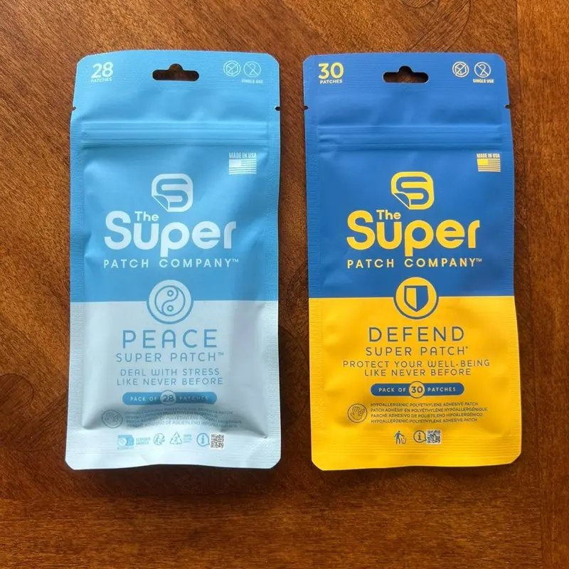 The Super Patch Company Peace & Defend Super Patches 2 packs of 28 & 30 ...