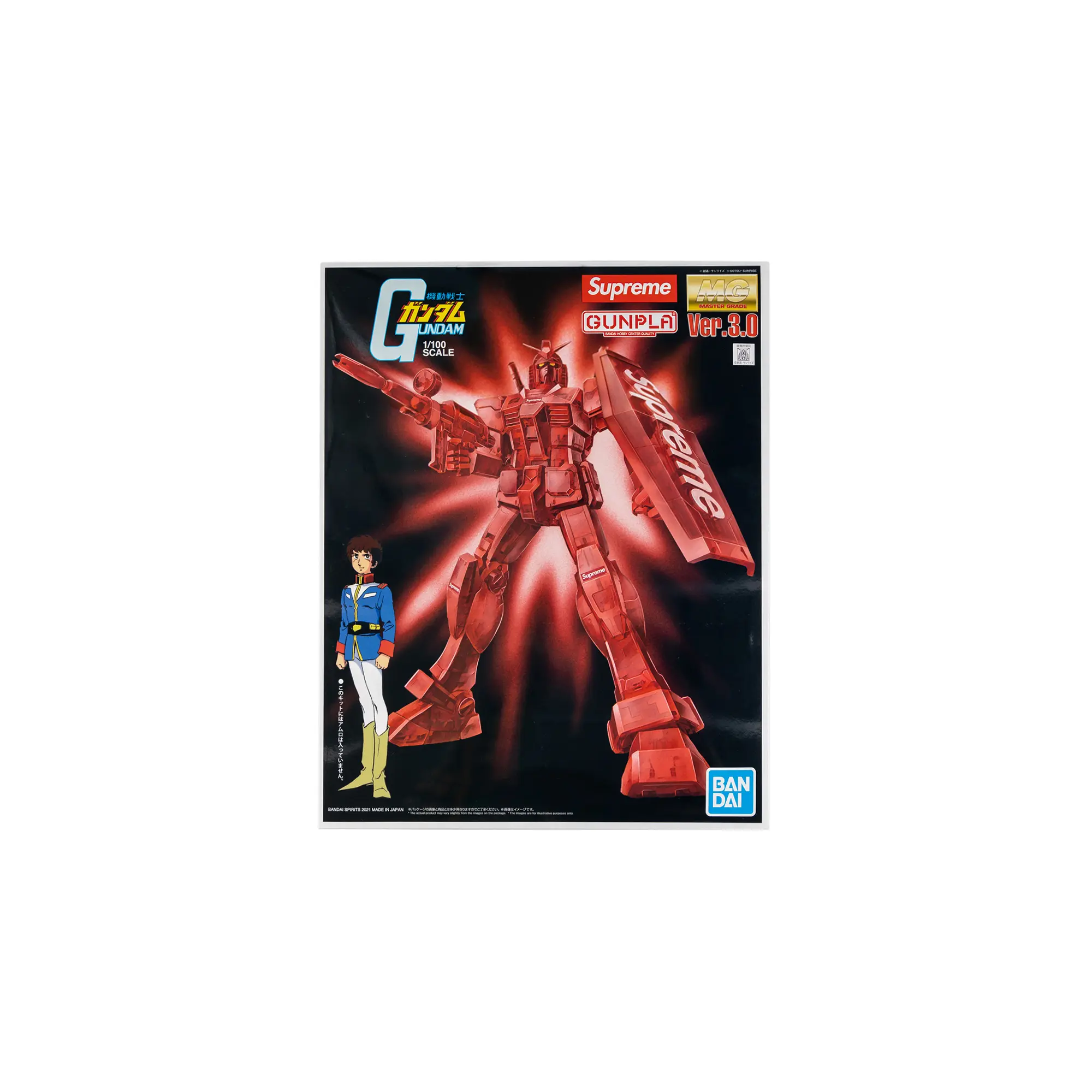 MG 1/100 RX-78-22 Gundam Ver 3 "FW21" SU11247