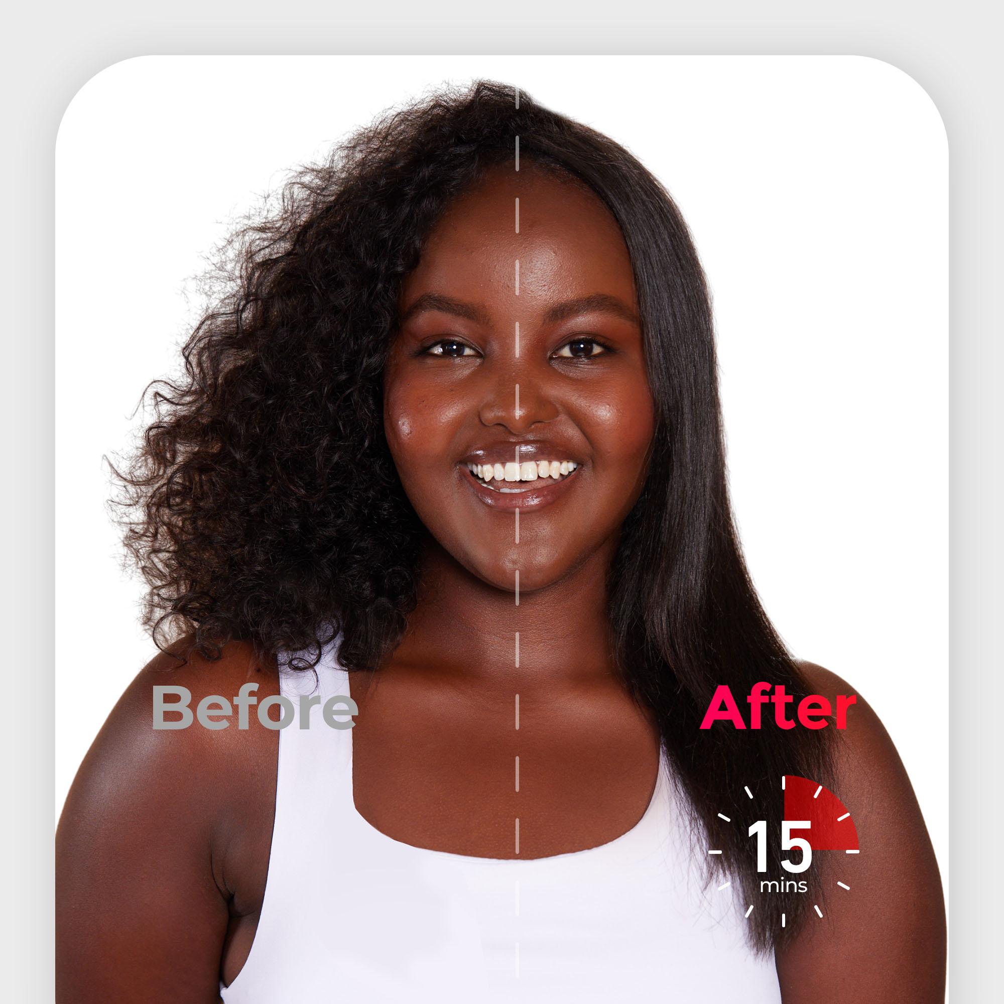 【Live Only】TYMO iONIC PLUS Hair Straightener Brush with Smooth Bristles